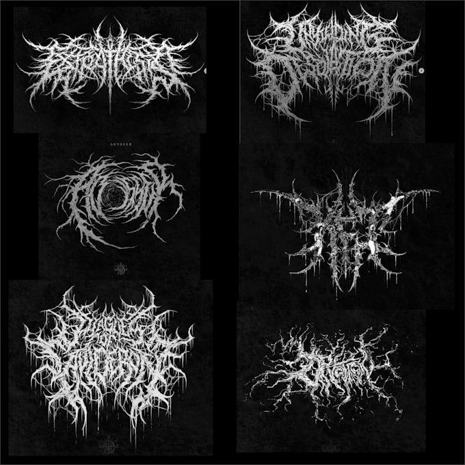 Gig Preview - Do brutal deathmetal deathcore or slamming logo for you