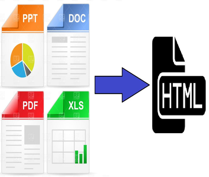 Gig Preview - Professionally convert any document format to HTML