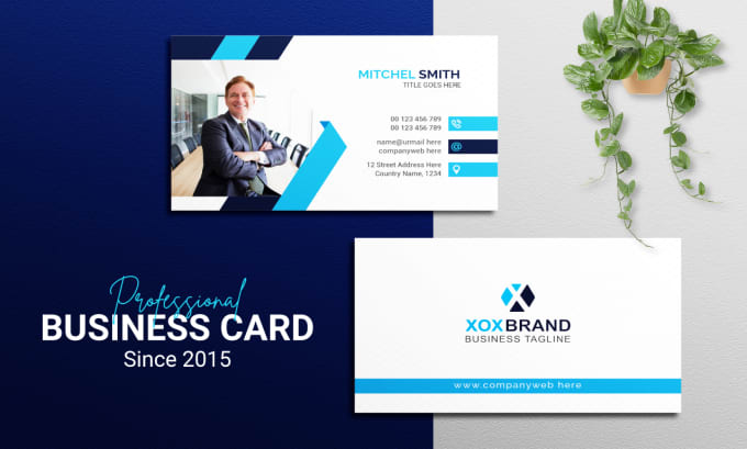 Gig Preview - Design a professional business card