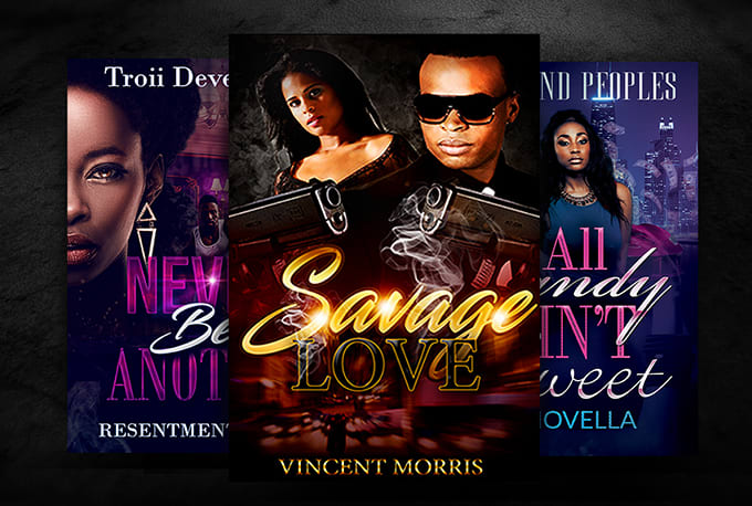 Gig Preview - Create a urban book cover design, fantasy or fiction