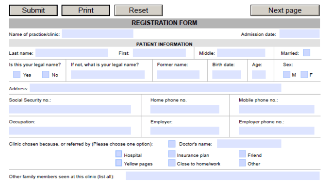 Gig Preview - Design pdf filable writeable form with java script