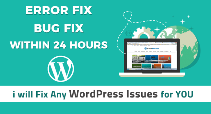 Gig Preview - Fix any wordpress issues or errors like responsive,css,php