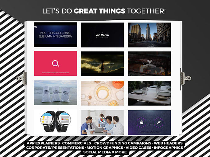 Gig Preview - Create engaging corporate video explainers