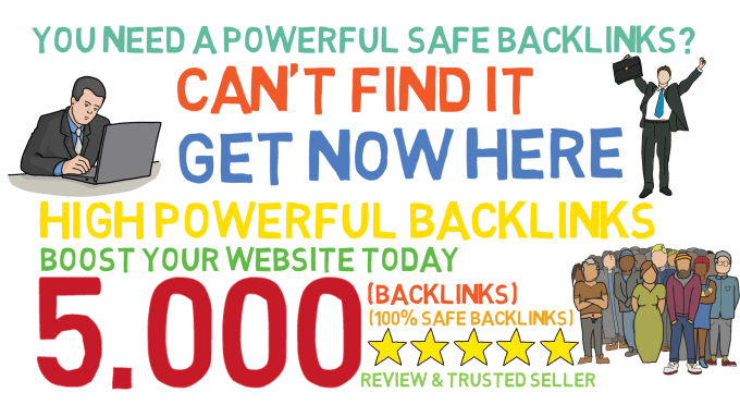 Bestseller - do 5000 safe powerful white hat SEO link building backlinks for google ranking