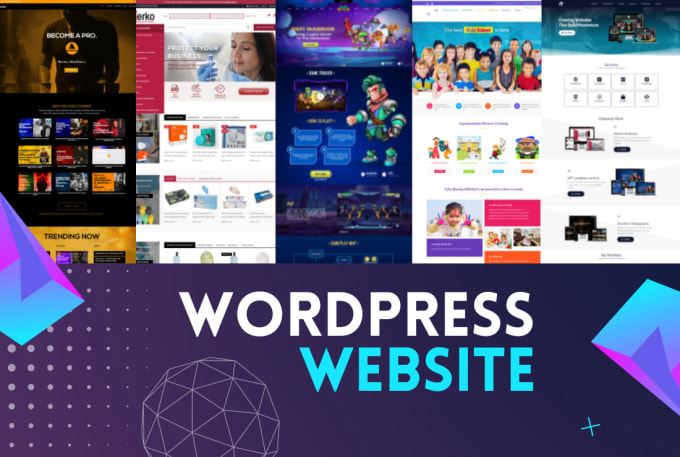 Gig Preview - Develop a modren wordpress website for you