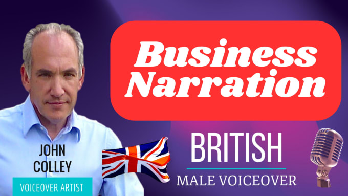 Gig Preview - Voiceover a business script in authentic british accent fast VIP service