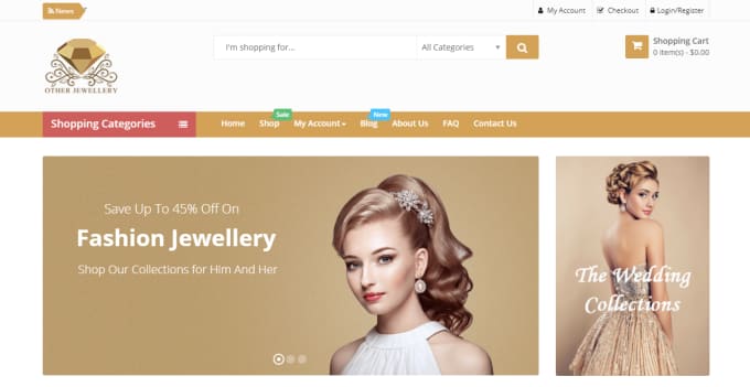 Gig Preview - Make you an amazon affiliate jewelry store website