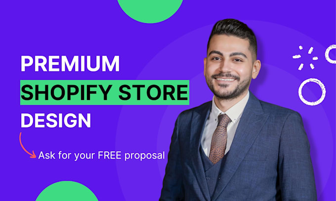 Gig Preview - Create or customize a shopify store for you