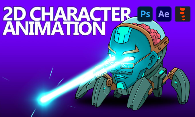 Gig Preview - Make 2d animation for your 2d game character with spine