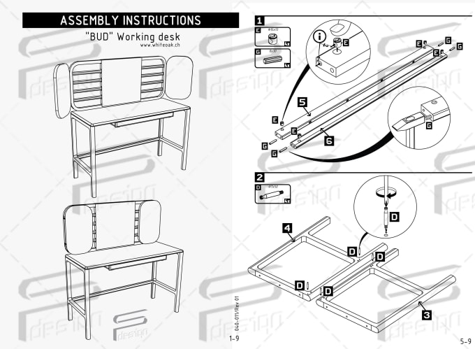 Gig Preview - Draw assembly instructions, instruction manual, user manual for your product