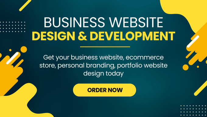 Gig Preview - Design small business wordpress website or redesign small business website