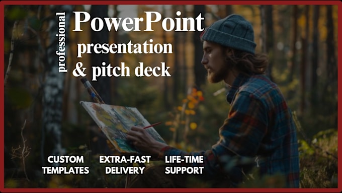 Gig Preview - Do professional powerpoint presentations, templates, slide