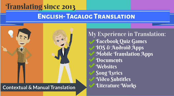 Bestseller - translate or proofread tagalog filipino unlimited revisions