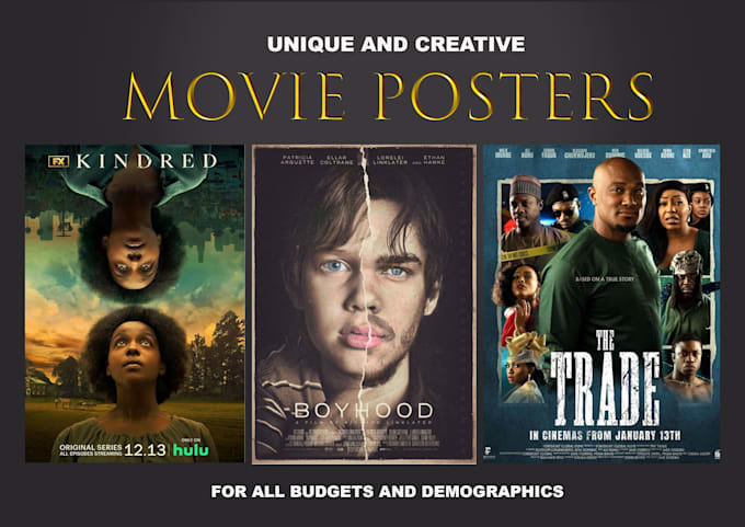 Gig Preview - Design a professional movie or documentary poster