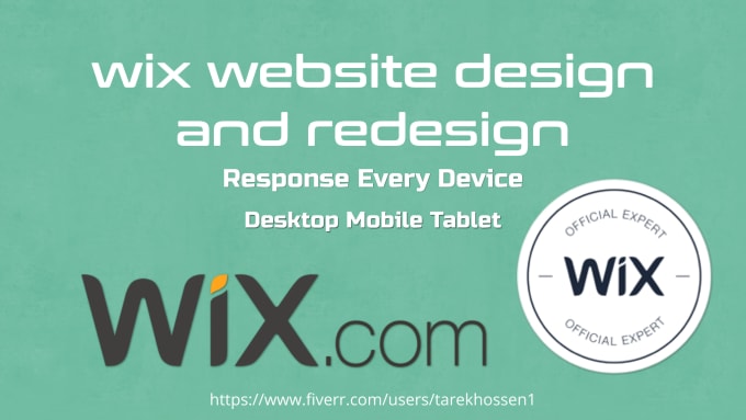 Gig Preview - Do wix website design and redesign