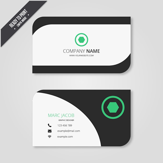 Gig Preview - Design 5 minimalist business card within 12 hours