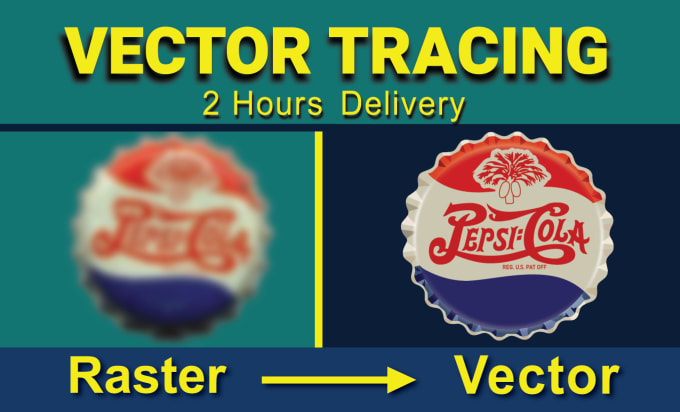 Gig Preview - Vector tracing, redraw logo, convert image to vector quickly