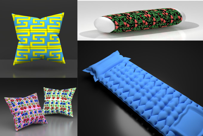 Gig Preview - Create beautiful pattern design, mattress design, pillow design, bed design