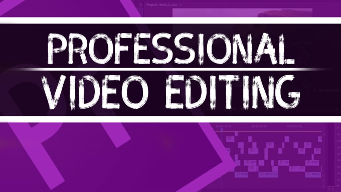 Gig Preview - Edit a video in premiere pro