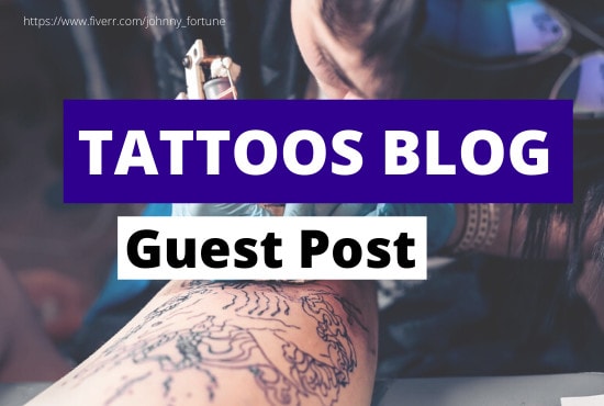 Gig Preview - Publish high quality SEO guest post with dofollow backlink on tattoos website