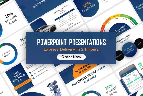 Gig Preview - Design business powerpoint presentation template or google slides