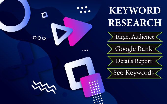 Gig Preview - Do keyword research for you