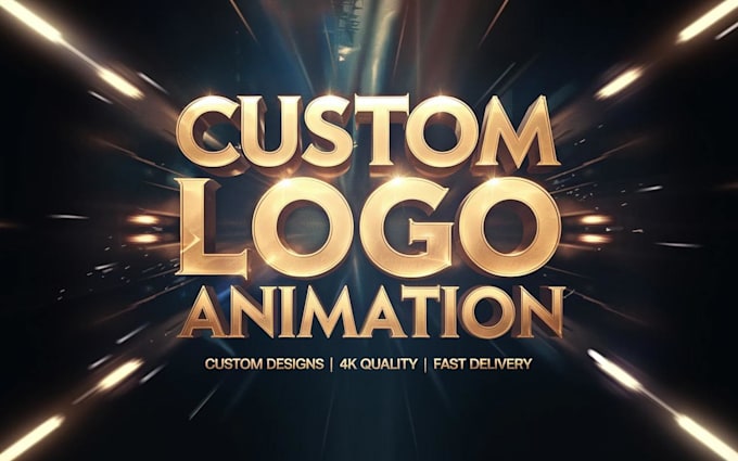 Gig Preview - Create stunning 2d or 3d custom logo animations for your brand