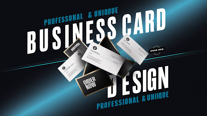 Gig Preview - Professional minimalist logo or business card design in 6 h