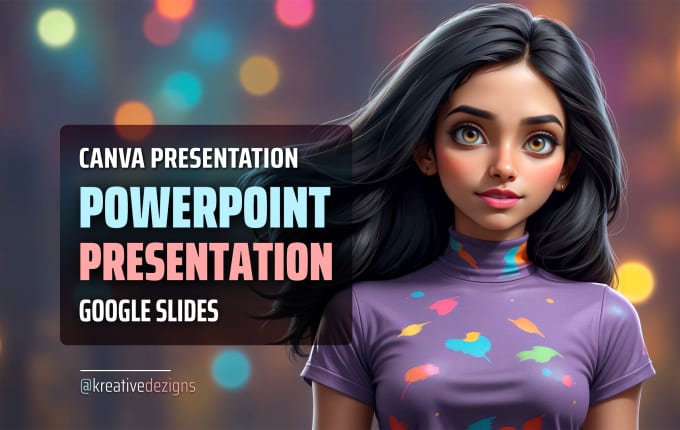 Gig Preview - Create powerpoint presentation, presentation design in canva