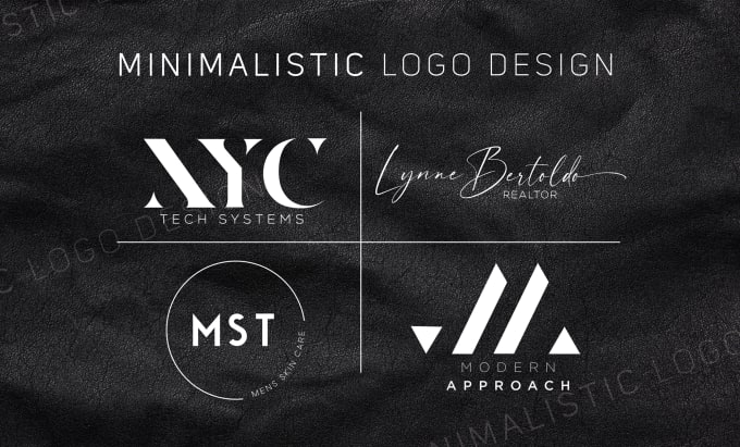 Gig Preview - Design a minimalistic modern business logo