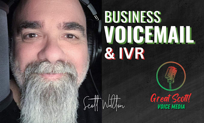 Gig Preview - Create a business phone voice message in american male voice