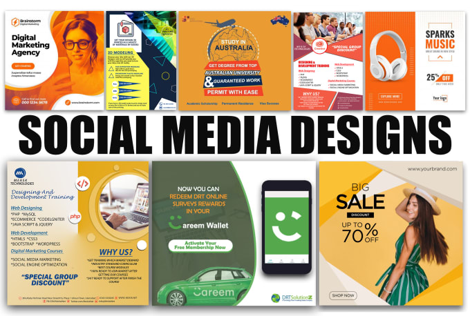 Gig Preview - Design professional social media posts and ads