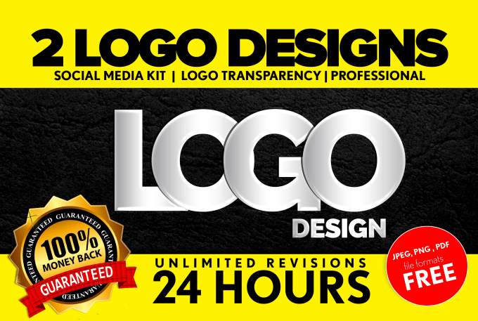 Gig Preview - Create 2 logo designs  in 24 hours