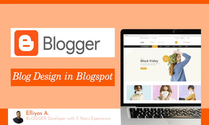 Gig Preview - Customize, design blogspot blogger template theme