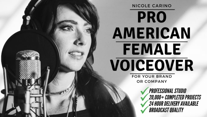 Bestseller - record a pro american voiceover for your company