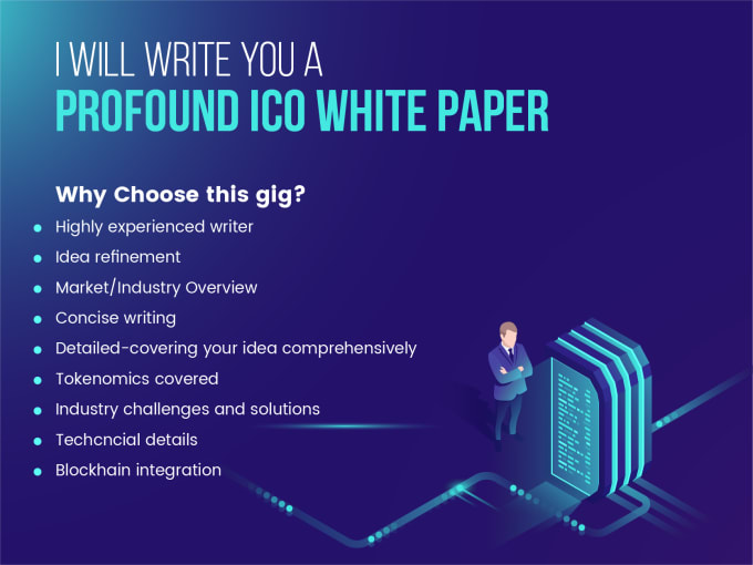 Gig Preview - Write you a profound ico or sto whitepaper