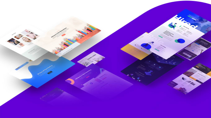 Gig Preview - Create a stunning website using divi premium