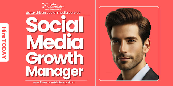 Gig Preview - Be your social media growth manager