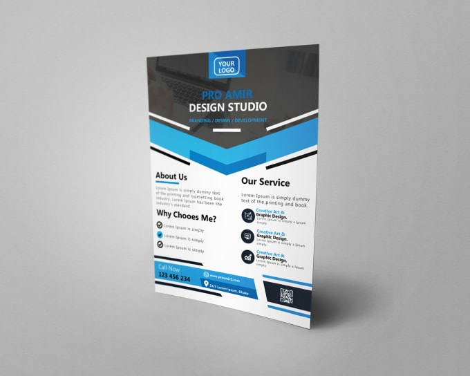 Bestseller - design clean, unique, modern flyer etc