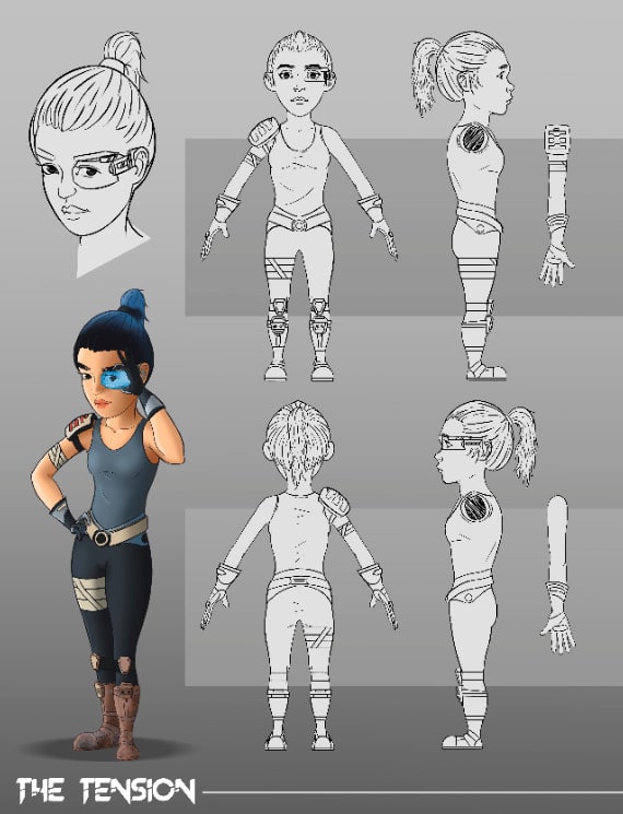 Gig Preview - Design characters and sprites for your game