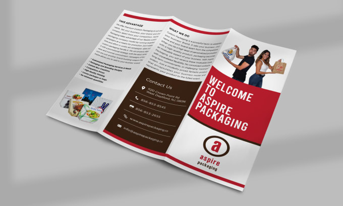 Gig Preview - Design professional corporate trifold brochure