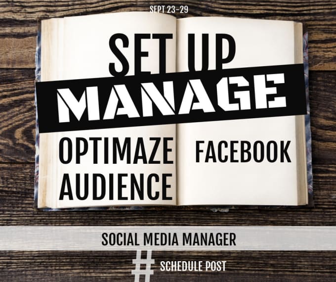 Gig Preview - Setup and manage your business facebook profile