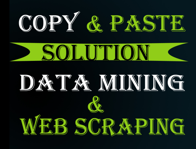 Gig Preview - Do web data scraping, data mining services