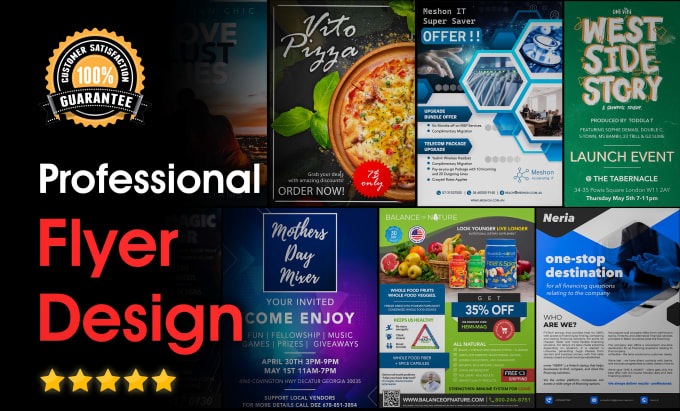 Gig Preview - Design professional flyers and social media posts