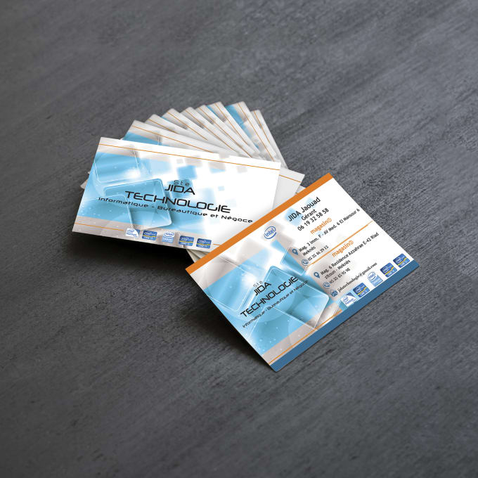 Gig Preview - Design clean 2 business card within 24 hrs