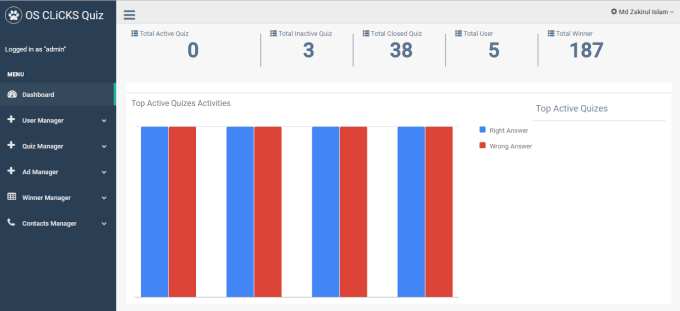 Gig Preview - Create a custom quiz software