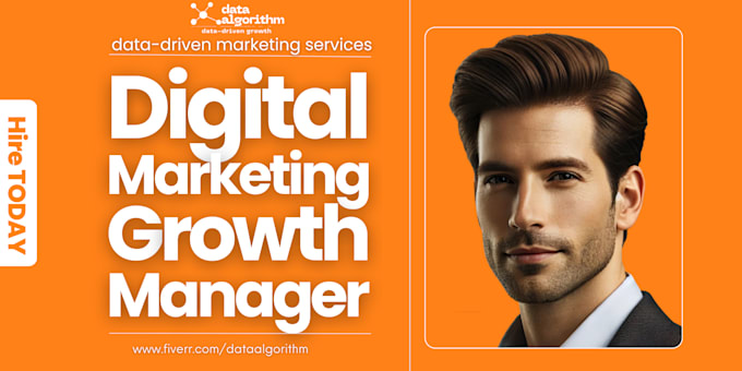 Gig Preview - Be your digital marketing growth strategy manager