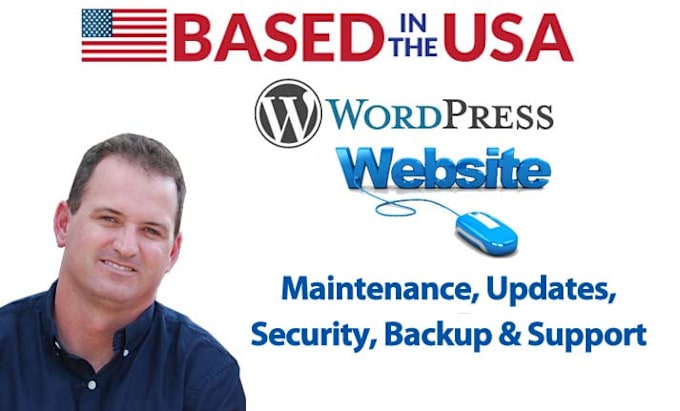 Gig Preview - Provide maintenance and support for your wordpress website