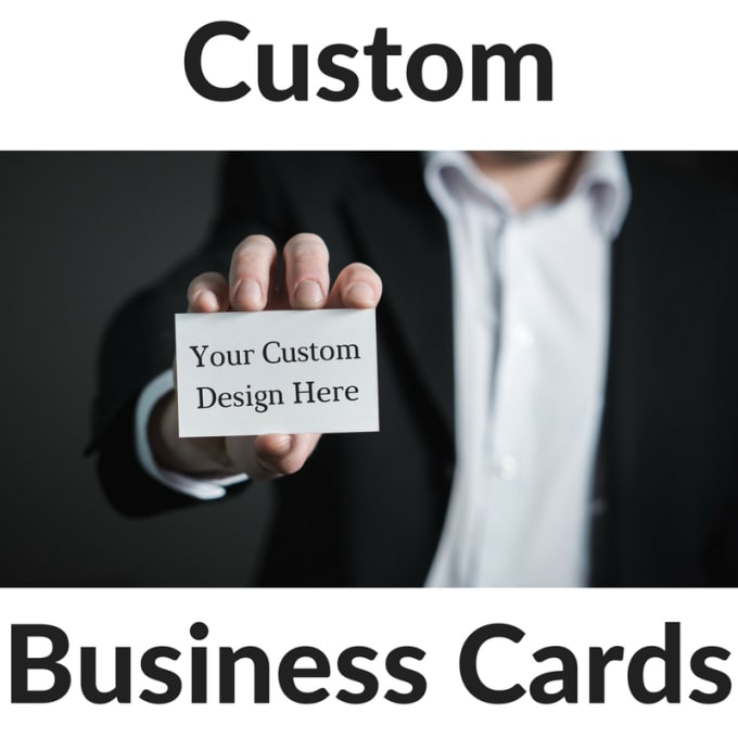 Gig Preview - Create a professional and custom business card