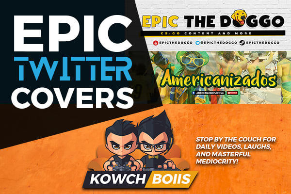 Gig Preview - Design epic twitter banner and logo